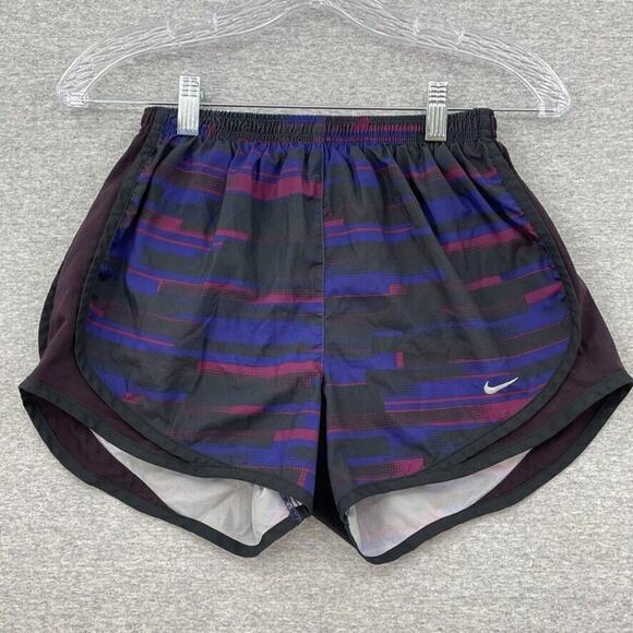 Nike Shorts Womens Small Black Dri Fit Running Activewear Workout Yoga Gym - Picture 1 of 10